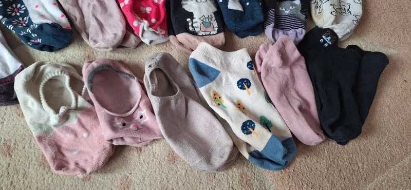 Zestaw damskich skarpetek stopki rozm. 37