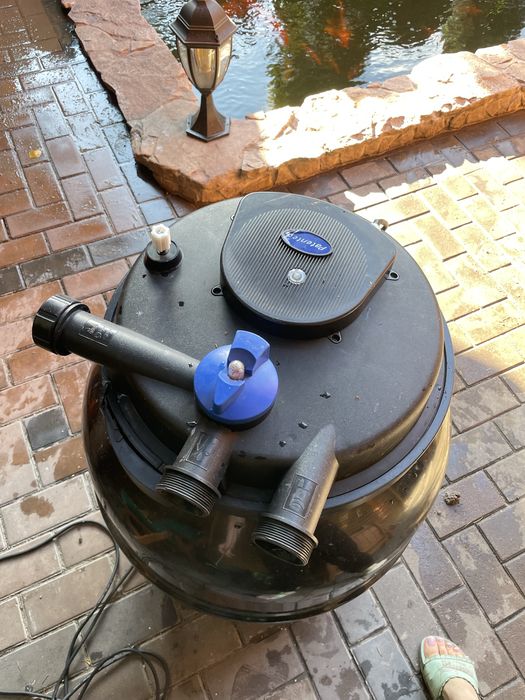 Напорный фильтр для пруда SunSun CPF-50000 с обратной промывкой Б/У