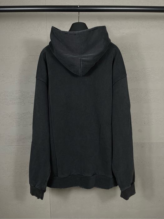 Худи BALENCIAGA оверсайз унисекс оригинал черное