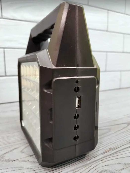 Сонячна станція-ліхтар-світильник  з PowerBank + 3 лампочки