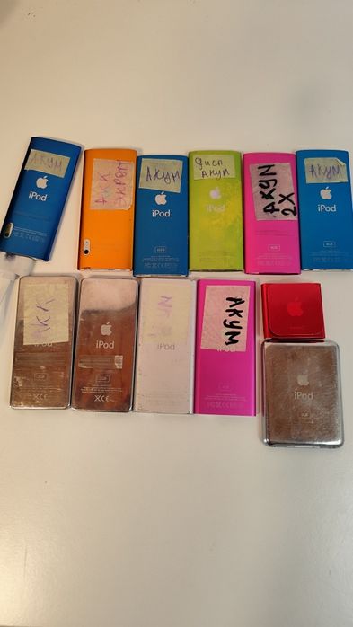 Комплект iPod Nano 12 шт під відновлення та ремонт (1G, 3G, 4G, 5G, 6G)