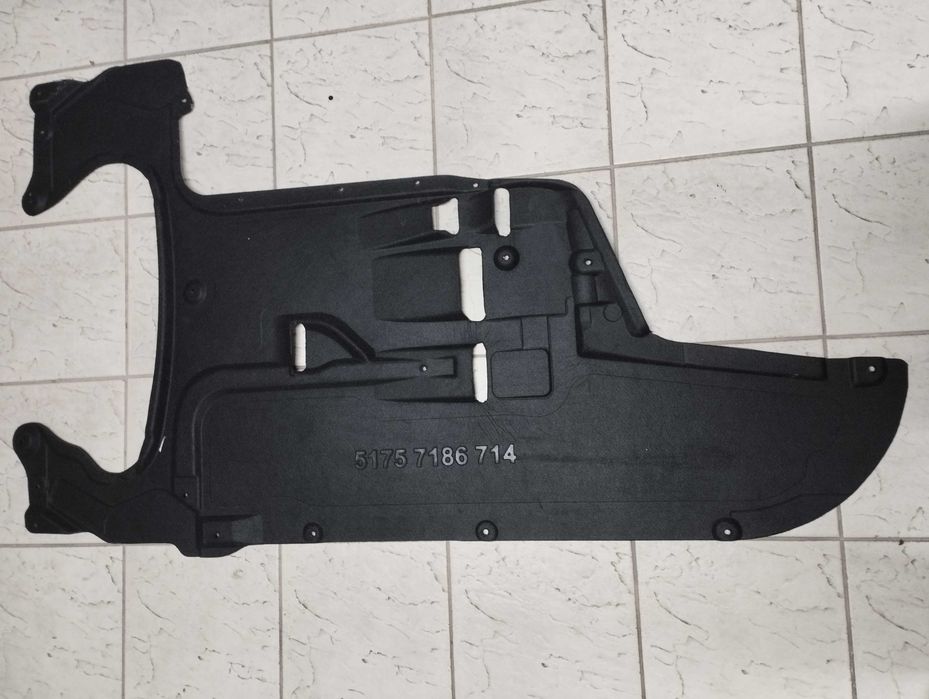 BMW 5 F10 F11 5 F07 7 F01 F02 Захист коробки передач днища авто картера 51757186714