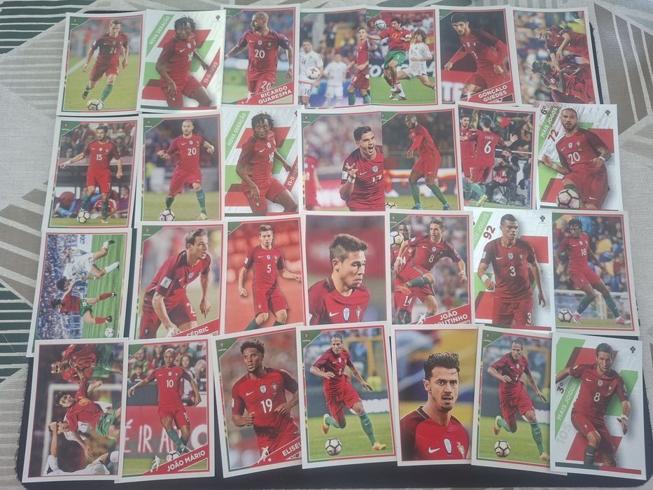 Cromos da Seleção de Portugal