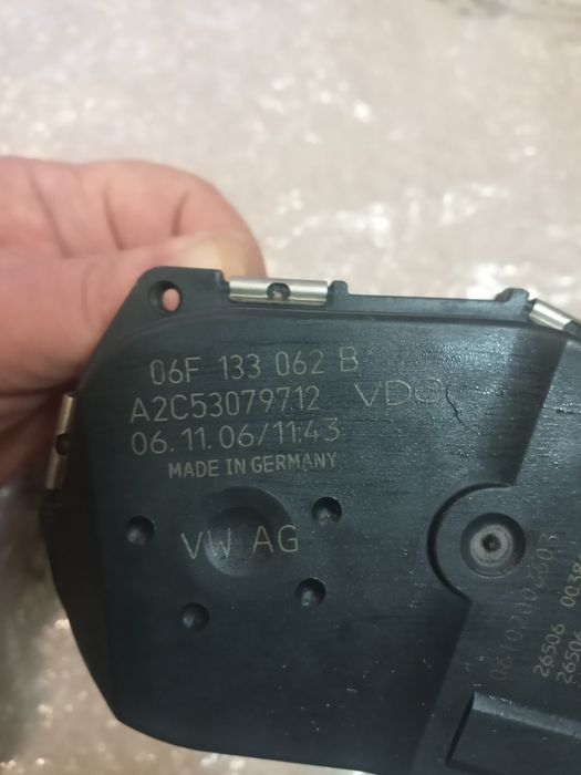 Дросельная заслонка пассат б6