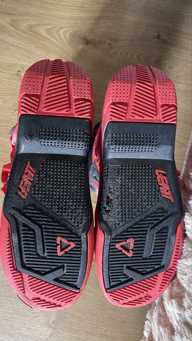 Buty moto cross leatt 4.5 czerwone 42