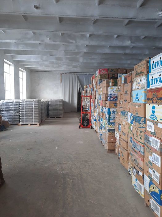 Промислове приміщення 500-5000м2 склад виробництво з гуртожитком