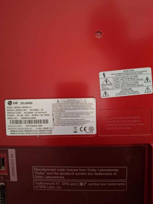 TV LG "32" Bom Estado