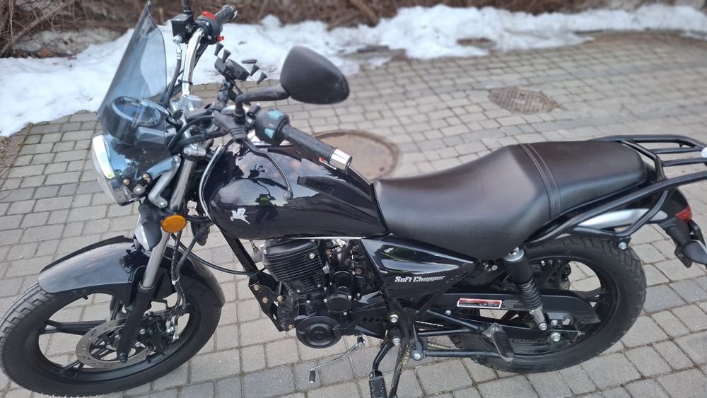 Romet soft choper 125cm3