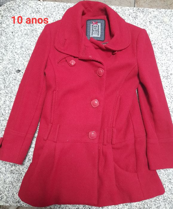 Casacos de menina 7 aos 10 anos