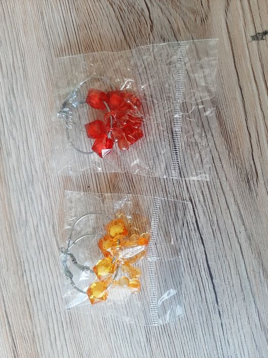 Biżuteria - zestaw, cena za całość + gratis szary brelok