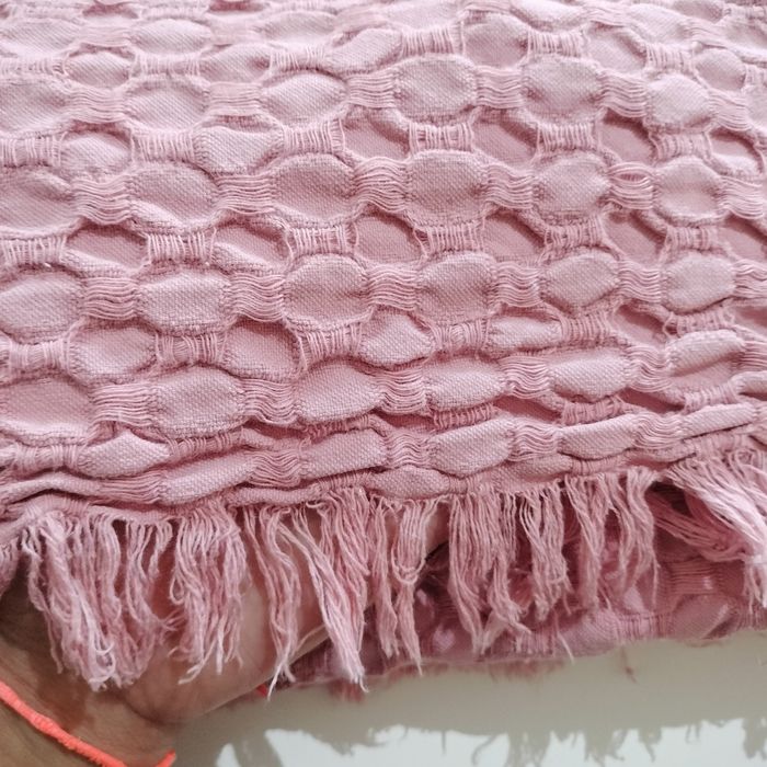 Manta/Colcha Rosa Nova 240x150cm