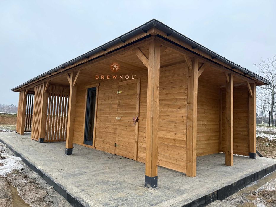 Domek narzędziowy / domek 3w1 / letniskowy  / altana / domki / 9x4