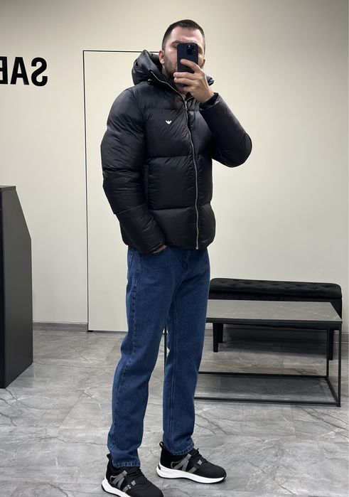 Пуховик куртка Armani xs-s