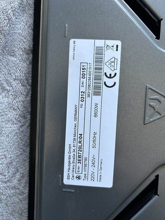 Placa Vitrocerâmica Balay 4 Zonas