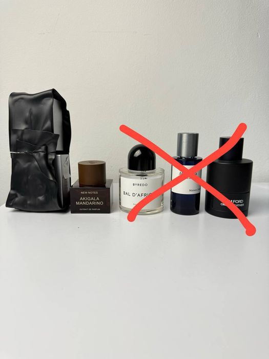 Пусті флакони з оригінальної парфумерії