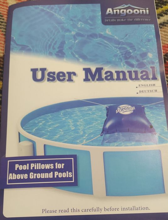 Захист (ПОДУШКА) для басейна Angooni