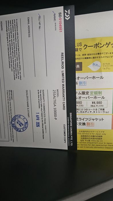 25SALTIGA 10000P , nova para estriar com talão de compra