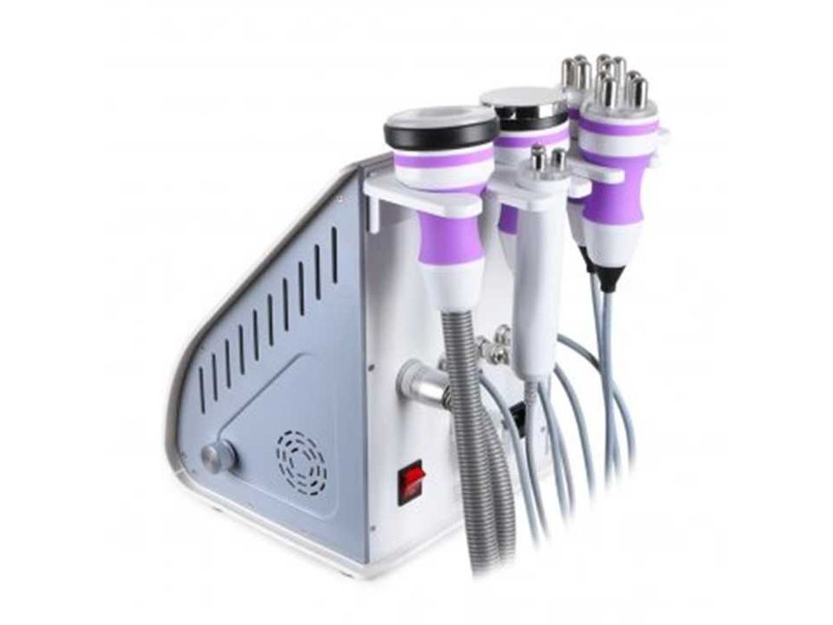 Máquina Pink 5 in 1 Cavitação+Vácuo+RF Corpo+ RF Rosto 3D Profissional