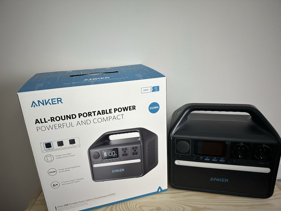 Зарядна станція ANKER 535 PowerHouse - 512Wh/AC 500W