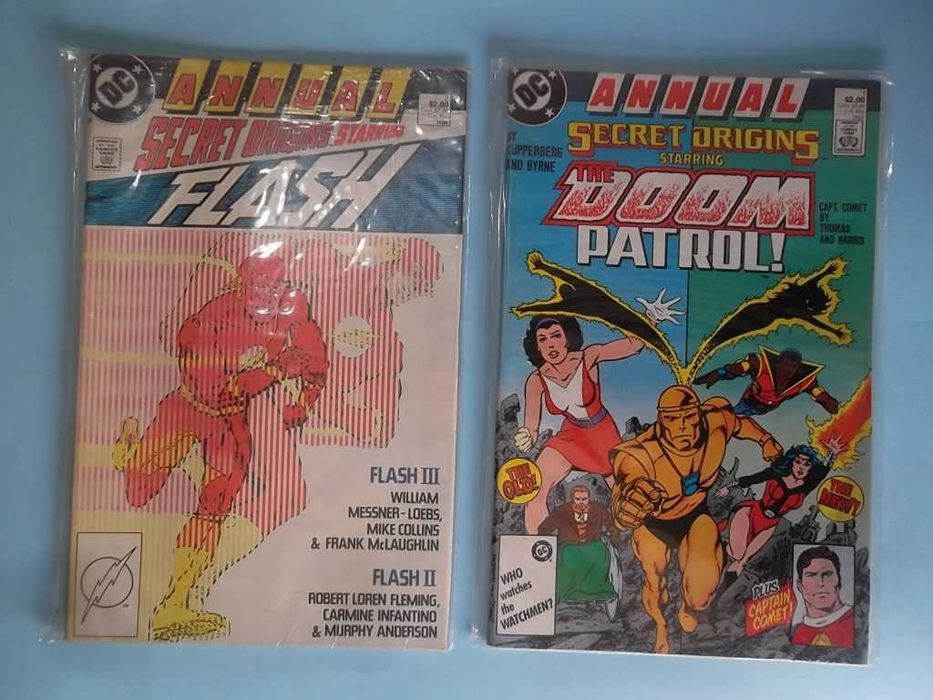 SECRET ORIGINS (1986) - DC Comics - 50 comics série quase completa.