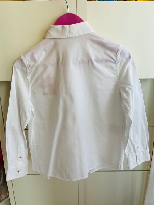 Camisa Carolina Herrera menino 4A branca