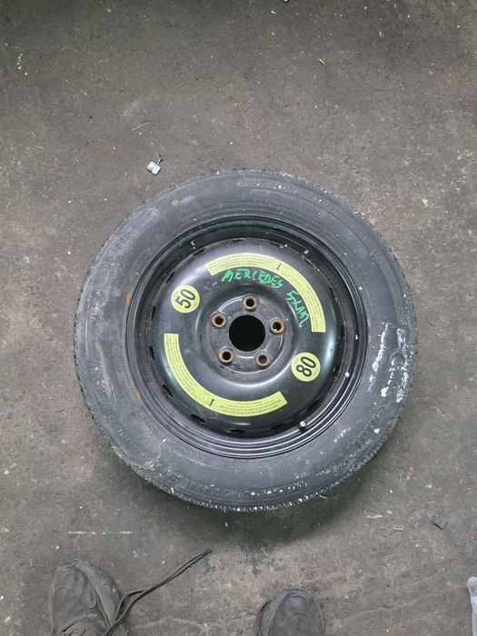 Koło dojazdowe Mercedes Zapasówka 5x112 r16