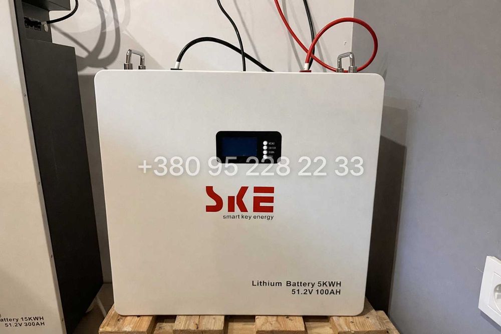Гібридний інвертор SKE PH21-6.2K + батарея SKE SK-BG5120 5.12 кВт·год
