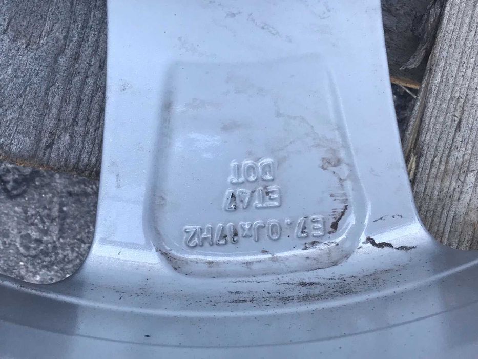 Диски Audi Volkswagen 5:112R17 Комплект Литі Б/у Оригінал