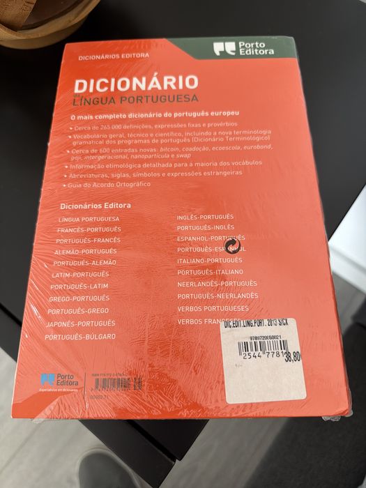 NOVO ! Dicionário Lingua Portuguesa Acordo Ortográfico com 265.000