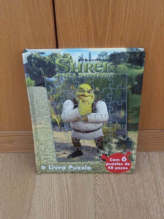 Livro puzzle Shrek