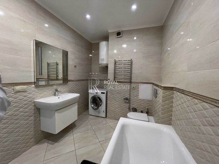 Оренда Квартира Київ ЖК Park Stone 3 кімнати 116 м² 4/22 поверх 2 спальні Кухня-вітальня Якісний ремонт Балкон Паркінг Охорона Набережна