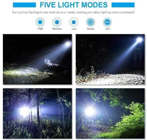 Lanterna led, longo alcance