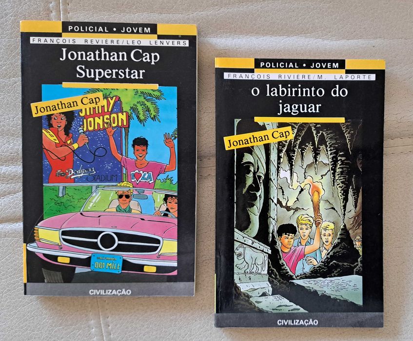 Young Detective Series Books "Jonathan Cap"
