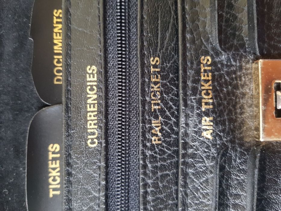 Czarna torebka/portfel