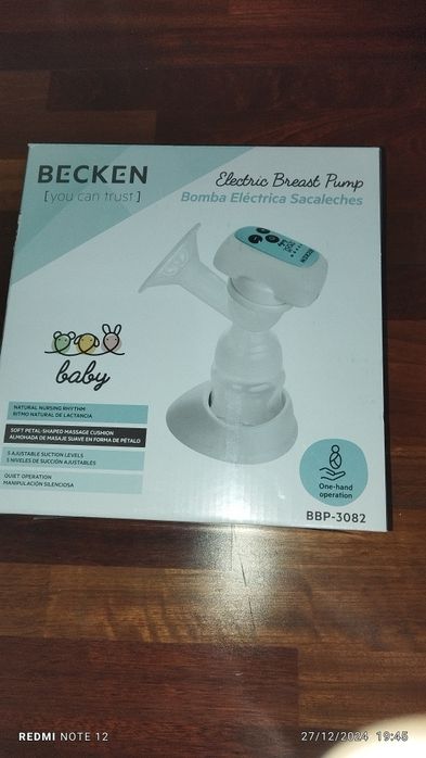 Bomba tira leite como nova.. só aberta da caixa para ver o conteudo