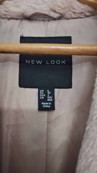 Zimowy płaszcz damski futerko Nee Look 36