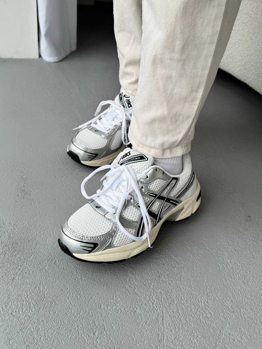 ‼️НОВІ Кросівки ASICS Gel-1130 White Silver