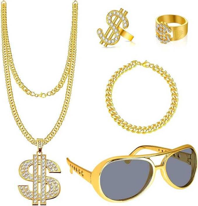 Kostium retro duży zestaw lata 60 70 80 Nowy, nieużywany