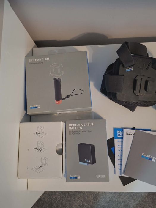 GoPro Hero 7 black edition/duzo dodatkow