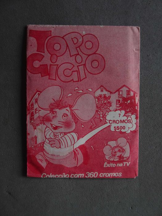 Closed Topo Gigio Sticker Album (Disvenda)