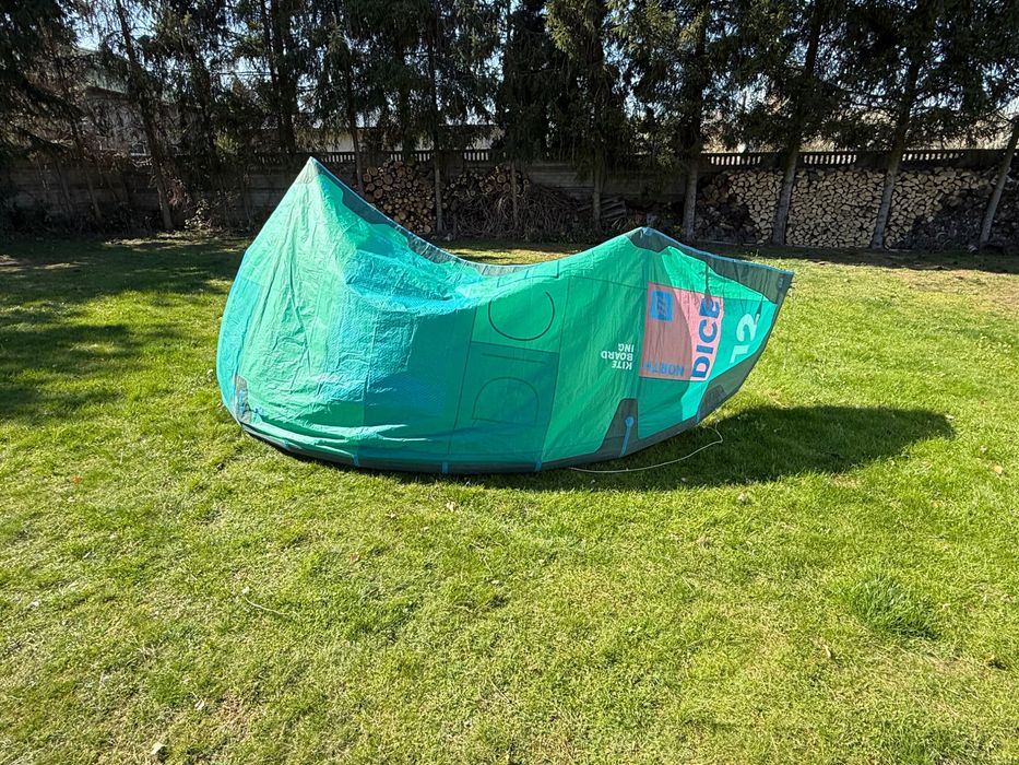 Latawiec Kite north duotone dice 2018 12m plecak bar kitesurfing