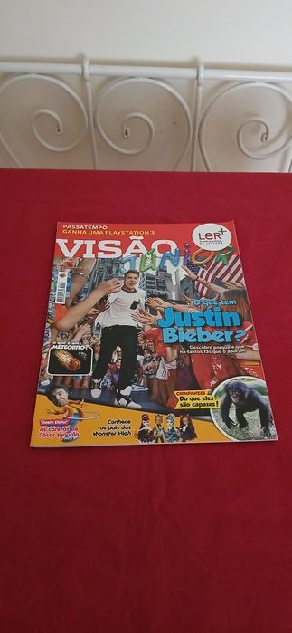Revista Visão  - Justin Bieber