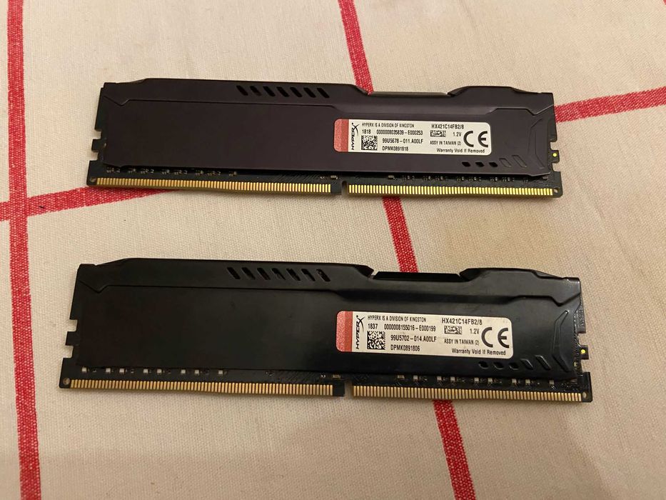 Kingston HyperX Fury DDR4 2x8gb 2133mhz CL14