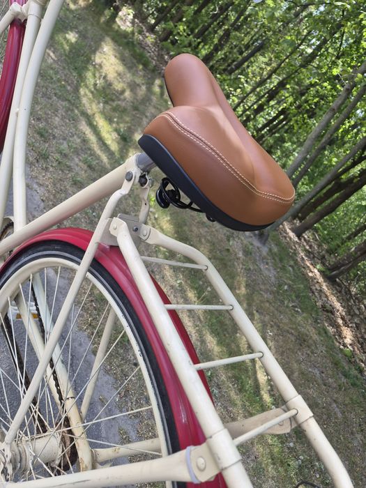 Rower miejski damski 28 holenderski retro koszyk Made in Holland
