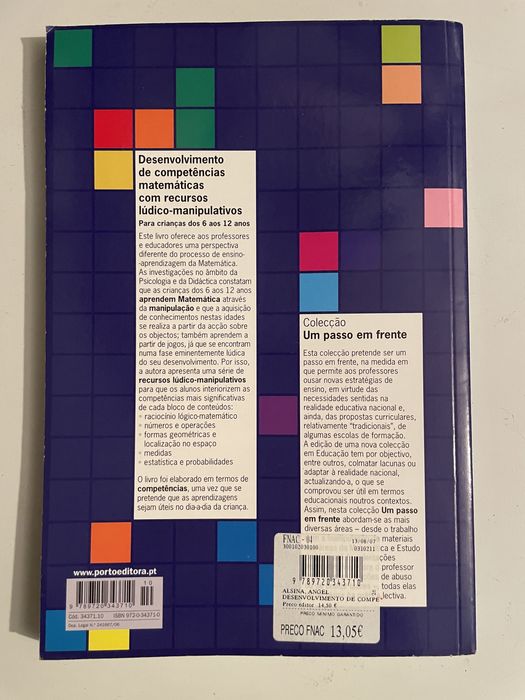 Desenvolvimento de Competências Matemáticas