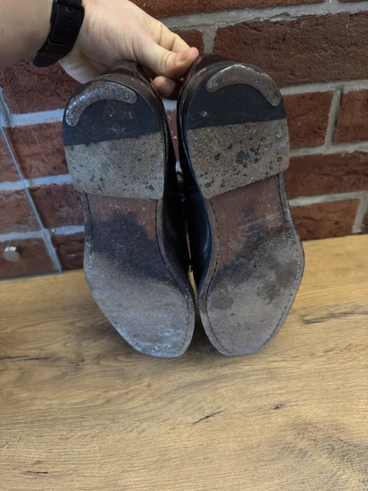 Buty lakierki/glany błyszczące