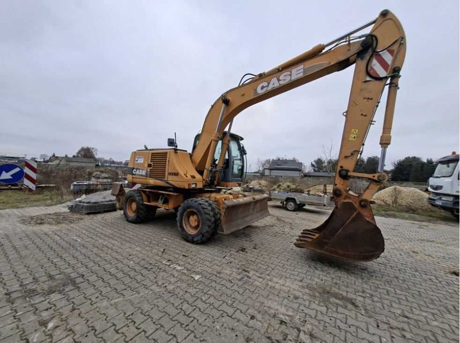 Колісний екскаватор Case WX165