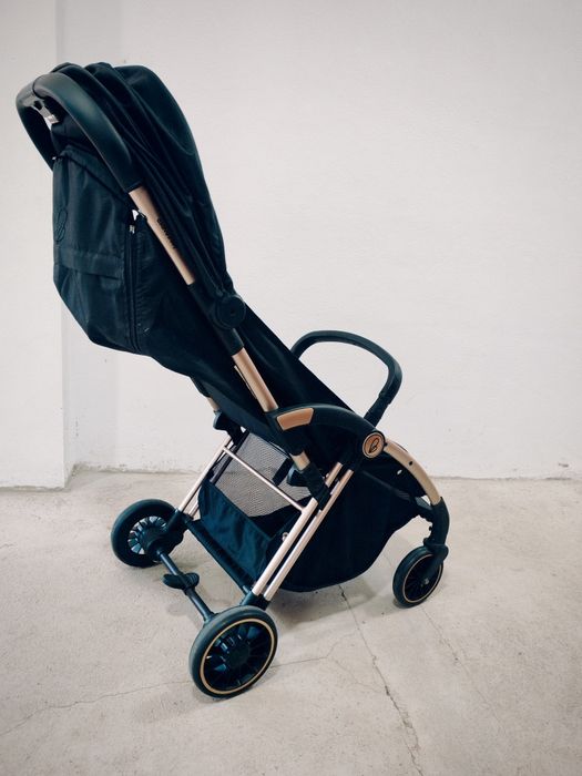 Carrinho De Passeio Criança Asalvo Plis Plas, Black