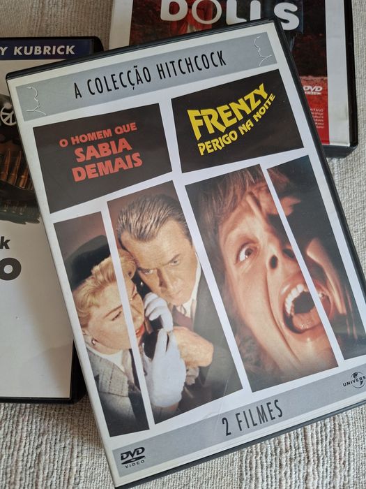 Dvd duplo dois filmes de Alfred Hitchcock