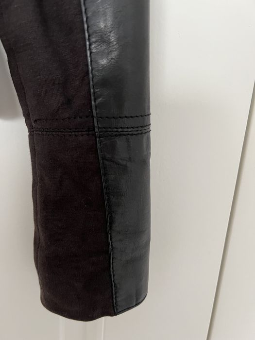 Kurtka czarna skórzana  Stradivarius r. M